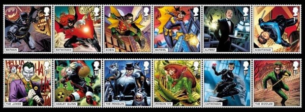 2110 Cartoons Comics BD 2021 Great Britain DC Comics 2 strips of 6