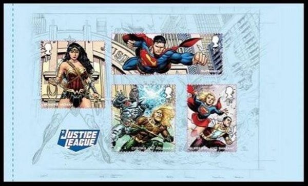 2110 Cartoons Comics BD 2021 Great Britain DC Comics Cyborg prestige booklet sheet