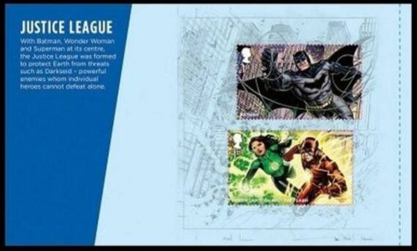 2110 Cartoons Comics BD 2021 Great Britain DC Comics The Flash prestige booklet sheet 3