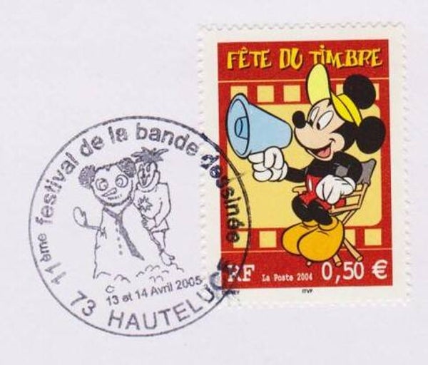 2110 Cartoons Comics BD 2005 France 11e Festival d'Hauteluce postmark 1