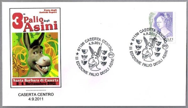 2110 Cartoons Comics BD 2011 Italy Shrek DreamWorks Animation FDC 1