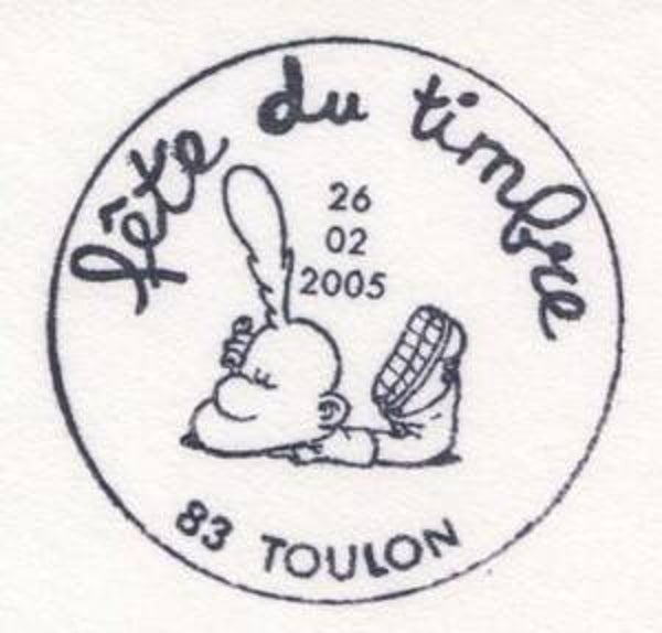 2207 Cartoons Comics BD 2005 France Titeuf by Zep Toulon postmark