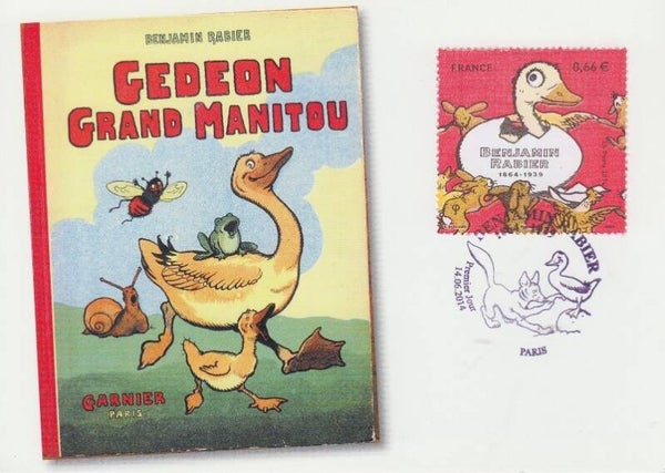 2207 Cartoons Comics BD 2014 France Benjamin Rabier maximum card