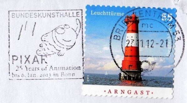2208 Cartoons Comics BD 2012 Germany Pixar Nemo Fish postmark