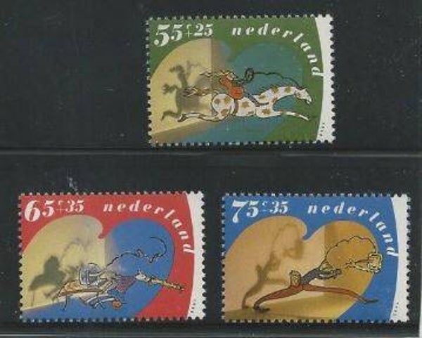 Arts Cartoons Comics BD 1990 Netherlands stamp