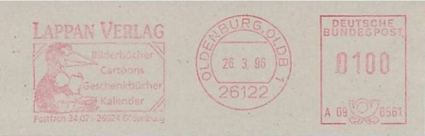 Arts Cartoons Comics BD 1996 Germany meter