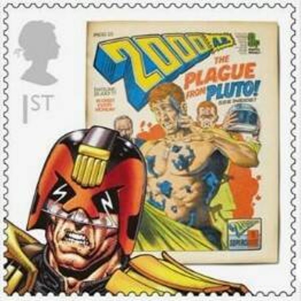 Arts Cartoons Comics BD 2000AD 2012 Great Britain stamp