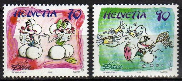 Arts Cartoons Comics BD Diddl by Thomas Goletz 2003 Switzerland serie