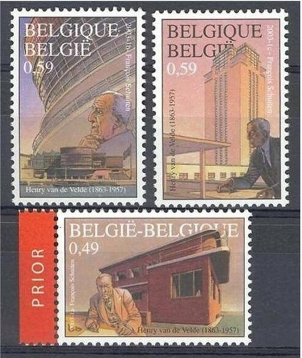 Persons Architect Designer Henry vd Velde 2003 Belgium serie