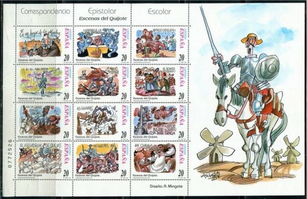 Arts Cartoons Comics BD Historica 1998 Spain sheet 2