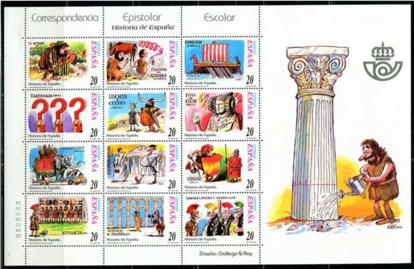 Arts Cartoons Comics BD Historica 2000 Spain sheet