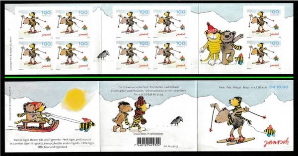 Arts Cartoons Comics BD Janosch (Horst Eckert) 2012 Switzerland booklet