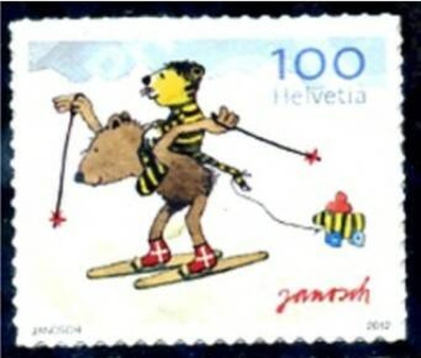 Arts Cartoons Comics BD Janosch (Horst Eckert) 2012 Switzerland stamp