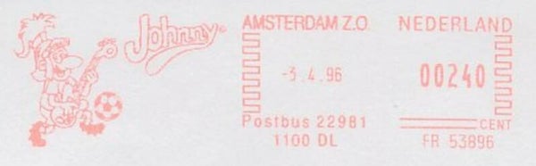 Arts Cartoons Comics BD Johnny 1996 Netherlands meter