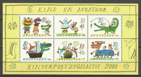 Arts Cartoons Comics BD Children Adventure 2000 Netherlands sheet