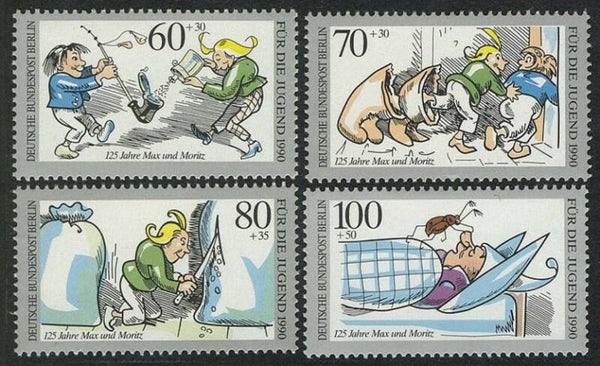 Arts Cartoons Comics BD Max & Moritz by Wilhelm Busch 1990 Germany Berlin serie