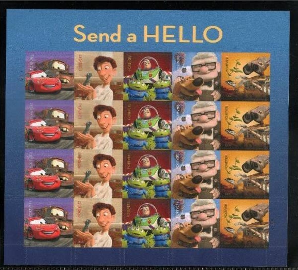 Arts Cartoons Comics BD Pixar 2011 USA sheet