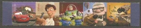 Arts Cartoons Comics BD Pixar 2011 USA strip of 5