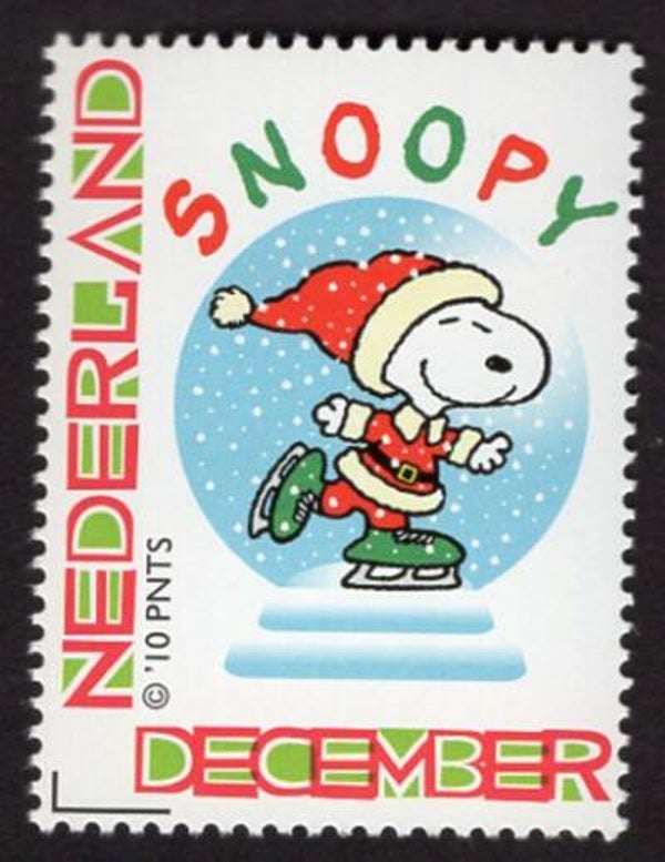 Arts Cartoons Comics BD Peanuts Snoopy by Charles M. Schulz 2010 Netherlands stamp