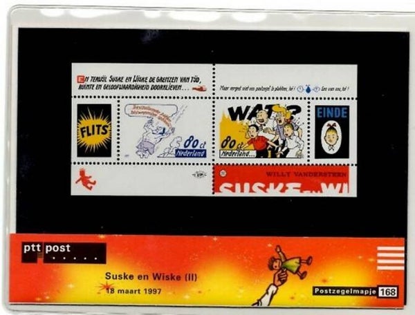 Arts Cartoons Comics BD Suske & Wiske by Willy Vandersteen 1997 Netherlands PTT-mapje 168