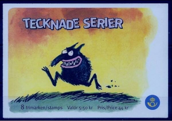 Arts Cartoons Comics BD Tecknade serier 2008 Sweden booklet