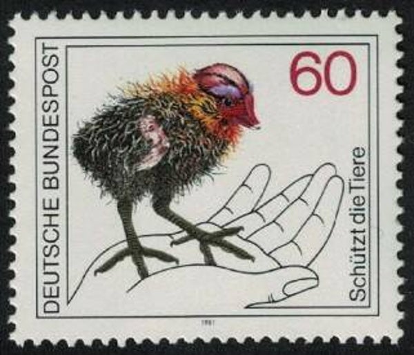 Birds 1981 Germany stamp