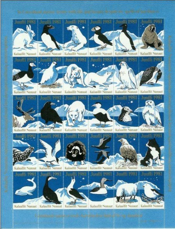 Birds 1981 Greenland sheet
