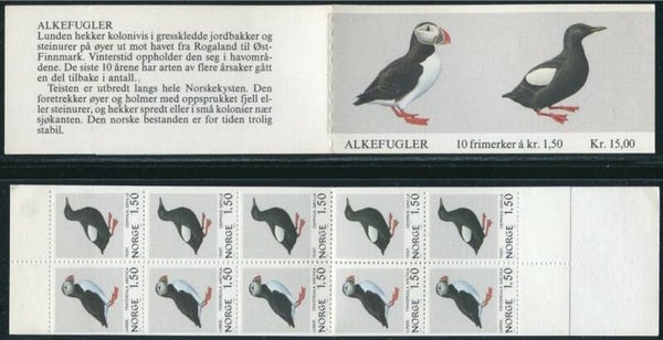 Birds 1981 Norway booklet 1