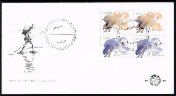 Birds 1982 Netherlands FDC 2