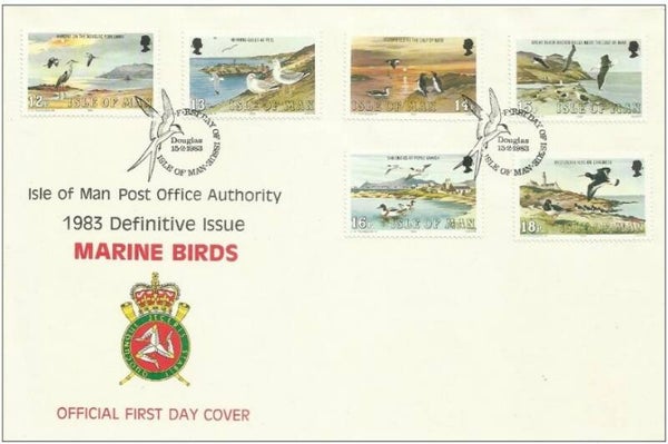 Birds 1983 Isle of Man FDC 2