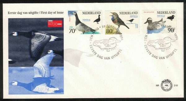 Birds 1994 Netherlands FDC 318