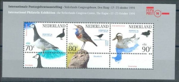 Birds 1994 Netherlands miniature sheet