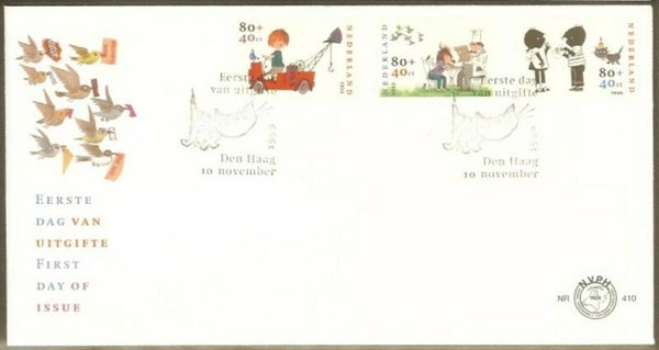 Birds 1999 Netherlands FDC 2