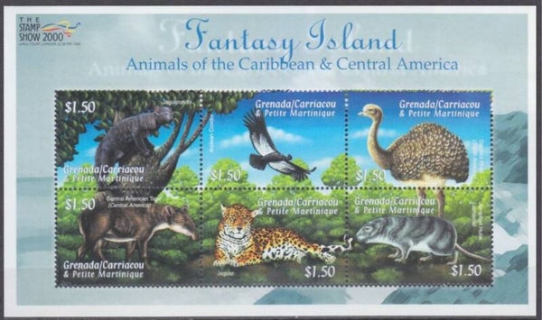 Birds 2000 Grenada & Grenadines miniature sheet