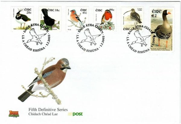Birds 2002 Ireland FDC 1