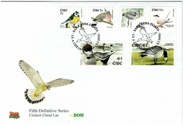 Birds 2002 Ireland FDC 3