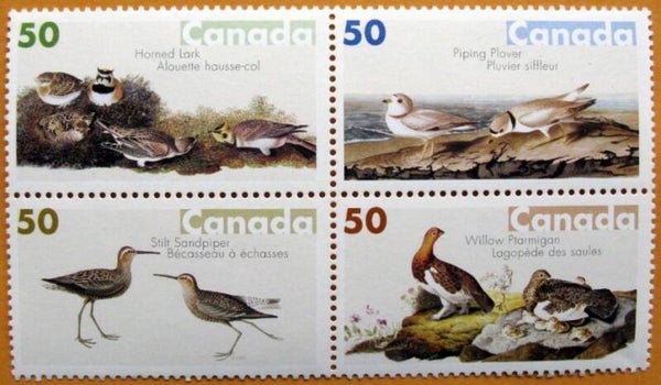 Birds 2005 Canada block of 4 (2)