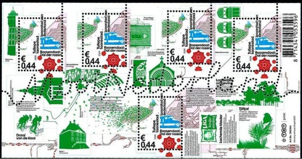 Birds 2009 Netherlands miniature sheet