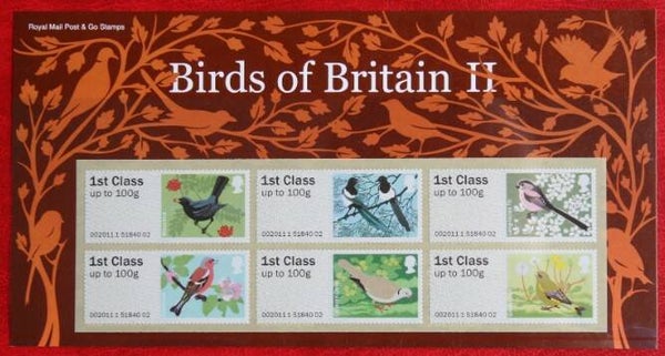 Birds 2011 Great Britain ATM serie II