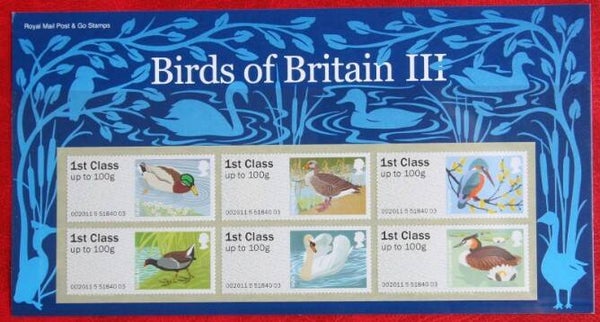 Birds 2011 Great Britain ATM serie III