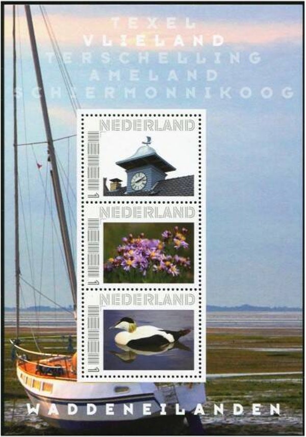 Birds 2011 Netherlands miniature sheet 2