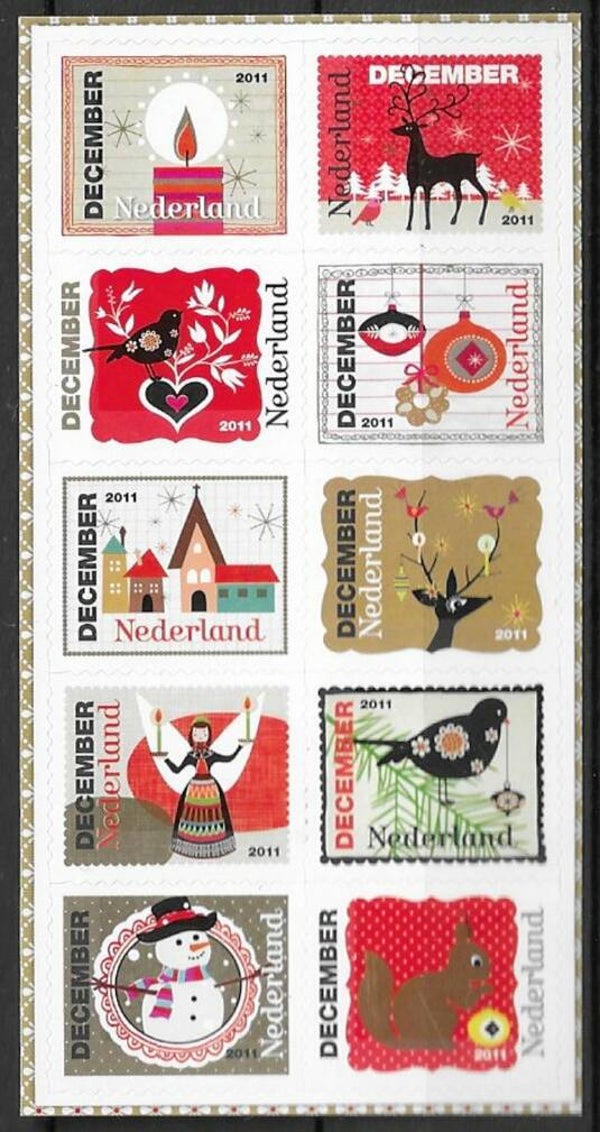 Birds 2011 Netherlands souvenir sheet