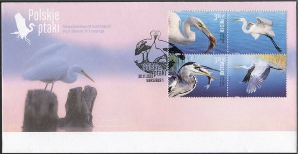 Birds 2020 Poland FDC