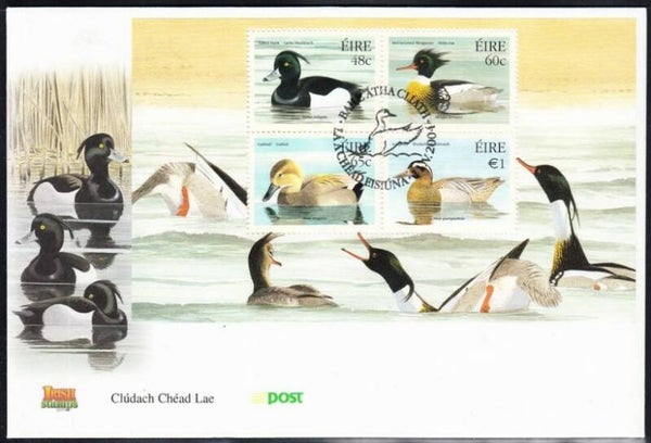 Birds Ducks 2004 Ireland FDC 1