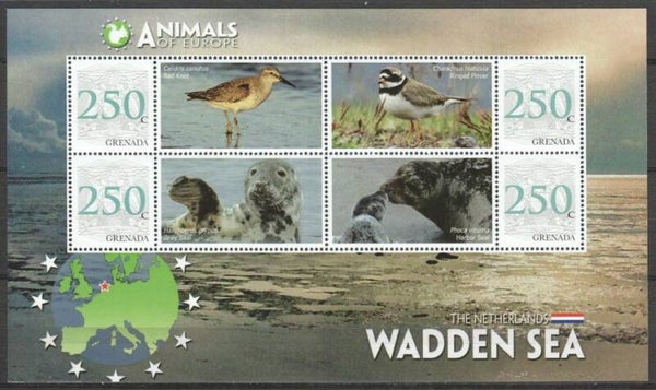 Birds Grenada miniature sheet