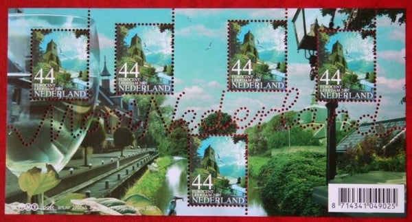 Birds Gulls 2007 Netherlands miniature sheet