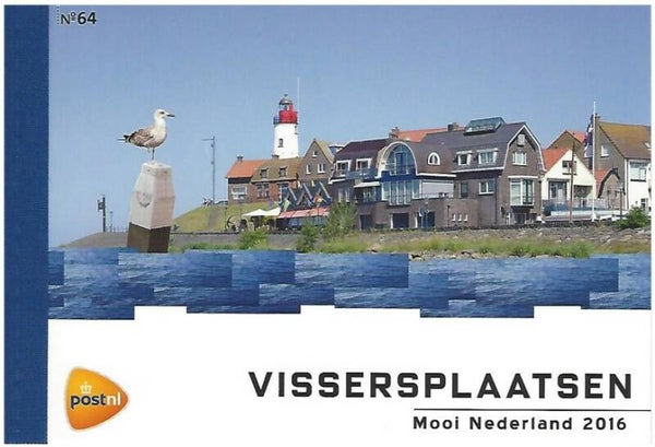 Birds Gulls 2016 Netherlands prestige booklet 1