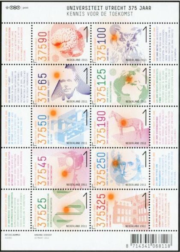 Birds Owls 2011 Netherlands sheet