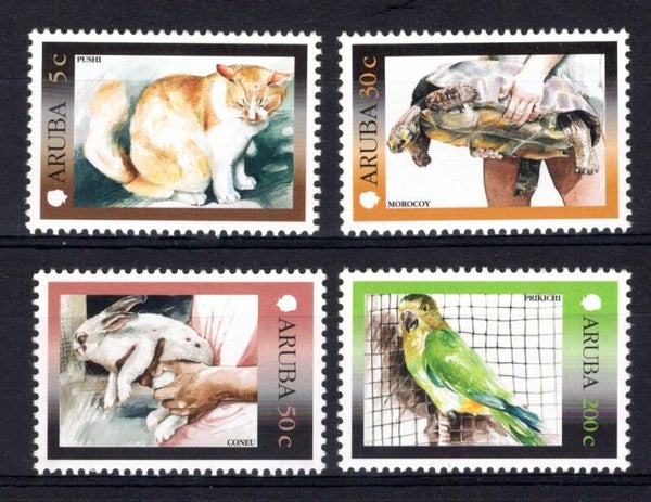 Birds Parakeets 2001 Aruba serie