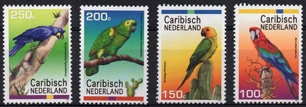 Birds Parrots 2012 Caribbean Netherlands serie